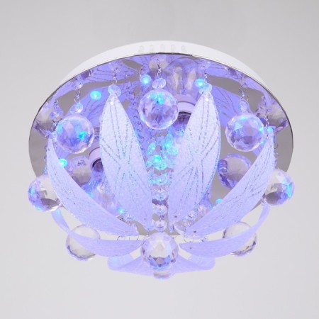 Luer with PDD "Ailant" 3x40W E27+RGB chrome 30x30x24 cm BayerLux