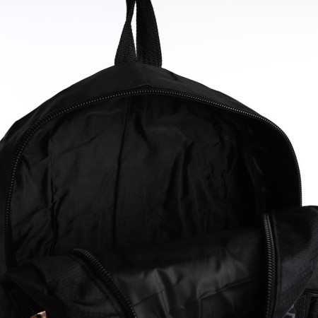 A backpack with a lightning with an increase, 55l, 5 external pockets, black color-8