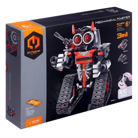 Radio -controlled designer "Robot Aliens", 3 assembly options, 419 parts-4