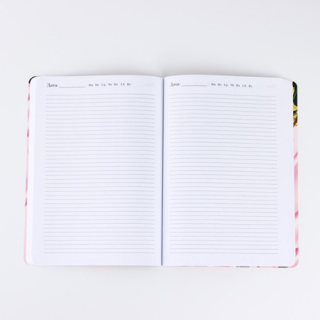 Diary A5+, 100 sheets soft region. SOFT-Tach "since March 8"-2