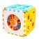 Developing toy-soroter "cube", with a watch