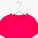 T -shirt for girls, raspberry color, height 140 cm
