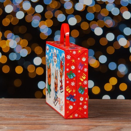 Gift Folding Box "Three Cats" 25 x 5 x 15 cm-2
