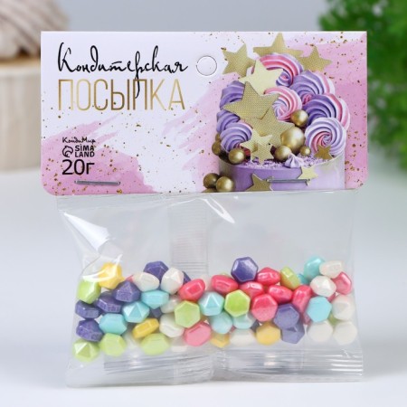 Confectionery Sprinking "Gems", 20 g-1