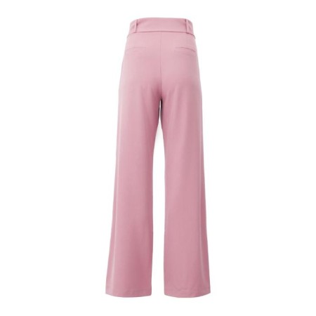 Women's straight pants MIST, size 42, pink color-11