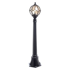Sadovo-park lamp Feron PL3706, IP44, E27, 60 W, 180x180x1000 mm, black color