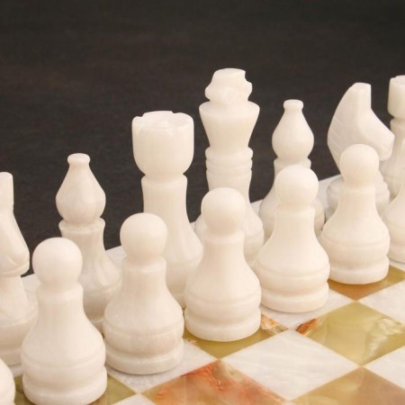 Chess "Elite", board 30x30 cm, onyx-2