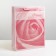 Gift package laminated, packaging, "rose", l 31 x 40 x 11.5 cm