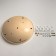 The base for the lamp "Circle-5" gold is 29.5x29.5x2.5cm