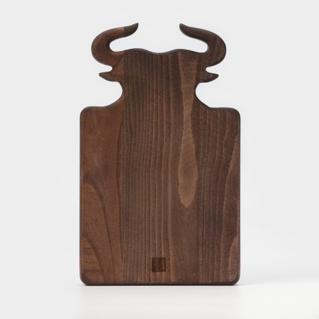Wild Kitchen -Bull Board Board, 34.5 × 21.5 × 2.5 cm, Dark Book-6