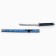 Souvenir weapon "Katana on the stand", blue scabbard with a floral pattern, 70 cm