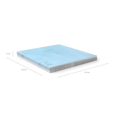 Notebook 12 sheets in the Erichkrause line CoverPro "Vivid", plastic cover, offset unit, blue-7