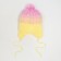 Hat for girls, pink/yellow color, size 53-56 cm