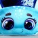 Baby backpack with sequins "Dear Dragon", p. 23 × 28 cm