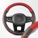 SkyWay Combo-4 scrap, size m, black-red, eco-leather