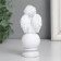 Polystone souvenir "Snowthrough angel on the ball" MIX 4.5x5x11.5 cm