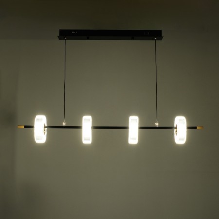 Lamp with PDD "Malmo" LED 20W 3000-6000K black and gold 180x15x15-115 cm-7