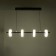 Lamp with PDD "Malmo" LED 20W 3000-6000K black and gold 180x15x15-115 cm