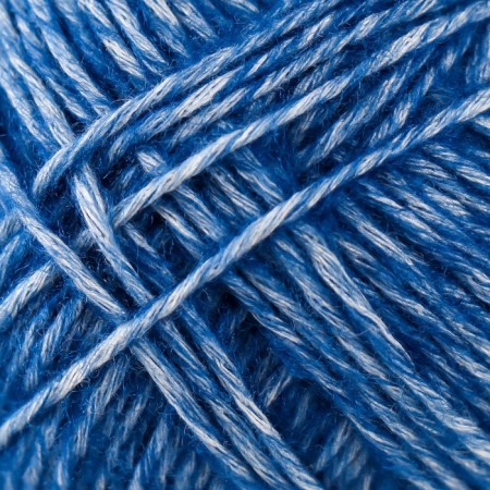 Yarn "Denim Washed" 30% acrylic 70% cotton 130m/50g (922 blue)-2