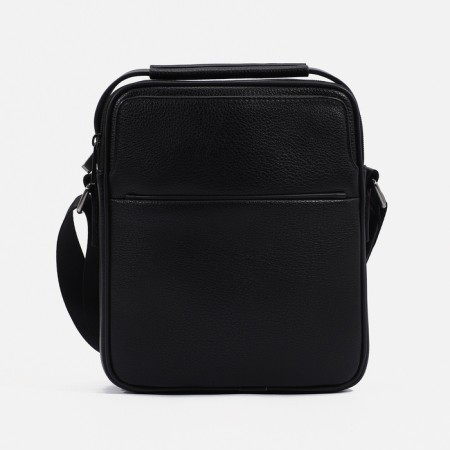 Male bag, black color-1