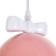 Lamp "Mickey" E27 40W pink white 23x23x19-119cm Bayerlux