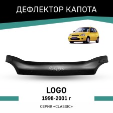 Defly hood deflector for Honda Logo, 1998-2001