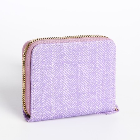 Children's wallet with lightning, lilac color-1