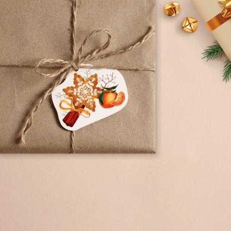 Schildik for a gift "The aroma of magic", 5.1 x 6 cm, New Year-1