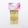 Automatic lock for metal zippers, No. 5, 10 pcs, the color of the gold