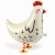 White chicken