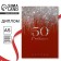 Diploma "Happy 50 Years", A5, 21 x 15 cm.