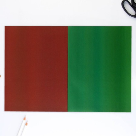 Complex -colored paper A4 “September 1: dog” 16 sheets 8 colors are newspaper, density 45 g/m², density 80 g/m²-1
