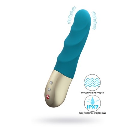 Pulsator-Mini Fun Factory Stronic Petite, silicone, sea wave, 17 cm