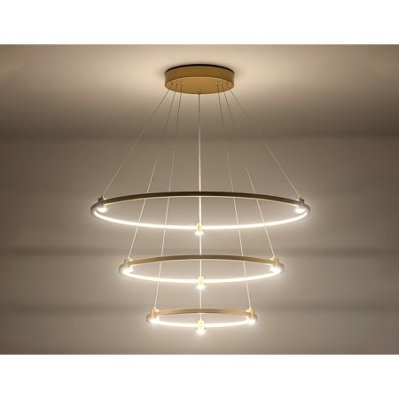 LED LED suspended Ambrella Light, Linetech, FL5516, LED, 90 W, 7200LUM, 3000-6400K, Color Gold-2