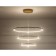 LED LED suspended Ambrella Light, Linetech, FL5516, LED, 90 W, 7200LUM, 3000-6400K, Color Gold