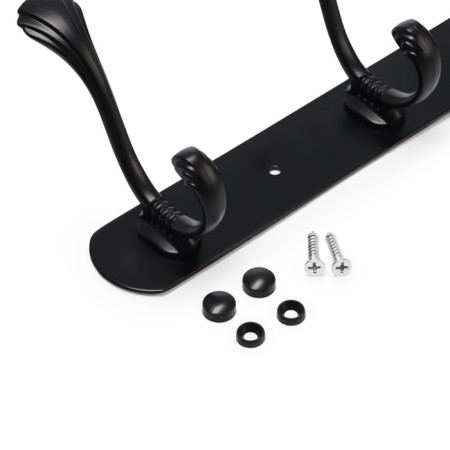 Cappio CVP014 hanger, metal, five -rose, black color-5