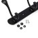 Cappio CVP014 hanger, metal, five -rose, black color