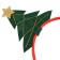 New Year! Carnival rim "Christmas trees", color mix