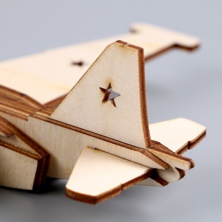 3D puzzle "Young genius: collect the plane"-3