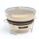 Tandicar ceramic table, large 24.5 x 17 cm