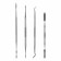 Stacks for modeling and modeling, metal, set 4 pieces, Brauberg Art Classic