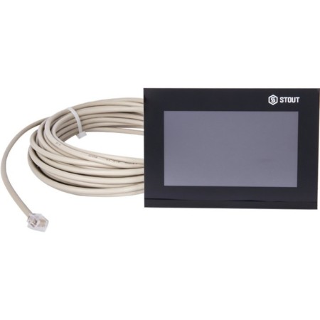 Control panel M-7 Stout STE-0101-007004, wired, black-1