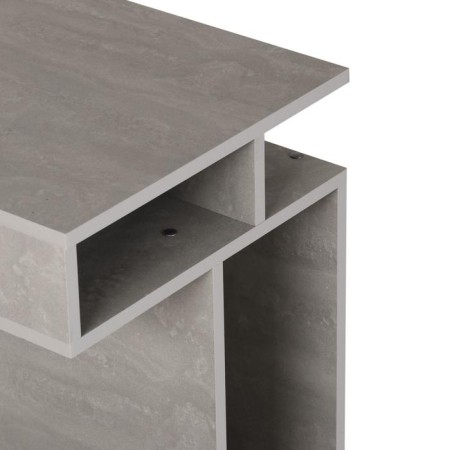 Black Bolero table, 440x440x620, concrete-4