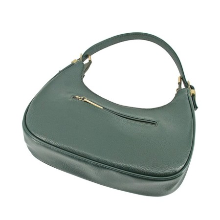 Female bag (B2776-04110) Artificial leather, green, 1x210x29 cm-1