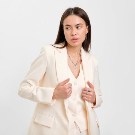 Women's vest MIST: Classic Collection p. 44, beige-5
