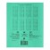 Notebook 18 sheets cell "green cover", Goznak