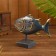 Souvenir on the stand "Fish" wood 30x10x22 cm