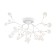 Ceiling Freya Florencia, G4, 27x3 W, 400x760x760 mm