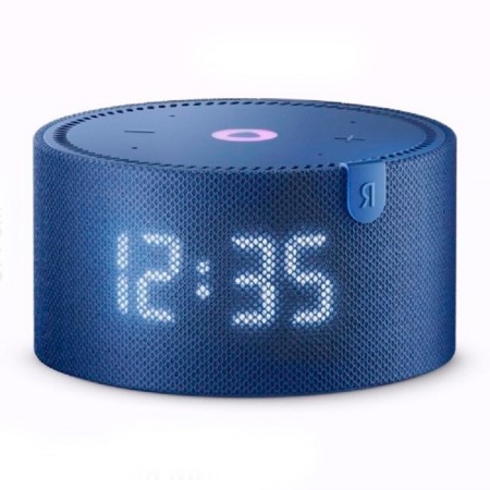 Smart column "New Yandex Mini Station", Voice Assistant Alice, 10W, with a clock, blue