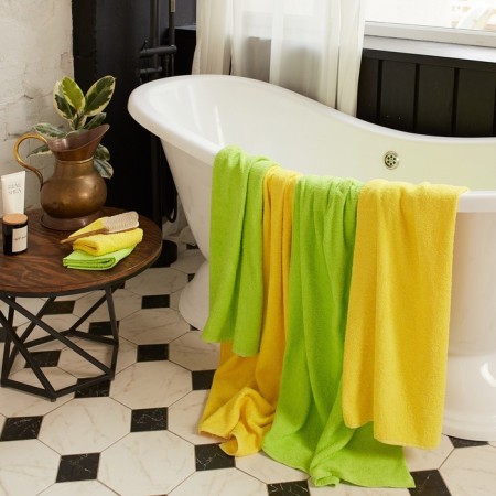 Terry towel economy and I 50*90 cm, col. yellow, 100% cotton, 320 g/m2-6